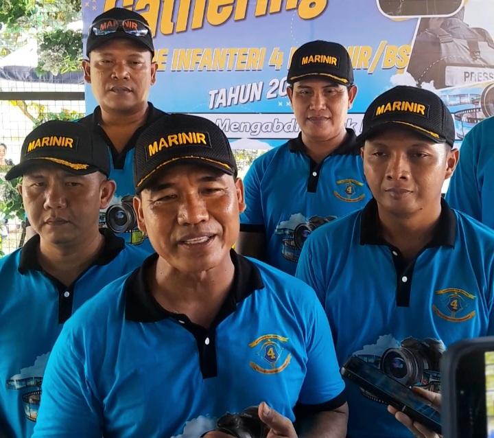 Brigif 4 Marinir/BS Perkuat Kolaborasi dengan Media, Dorong Informasi Akurat ke Masyarakat
